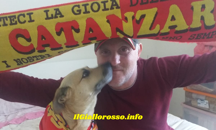 Domenico con il suo cane Tommy Pupiddu 