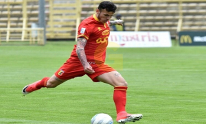 Eugenio D'Ursi in maglia giallorossa