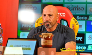 Un Calabro amareggiato per il pareggio elogia Iemmello: "Quella triangolazione non si vede neanche in serie A"