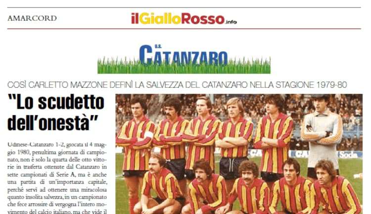 Scudetto onest&agrave;