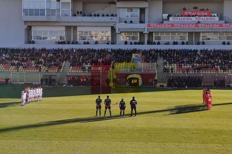 Una perla di Carlini salva le Aquile nel derby con la Vibonese